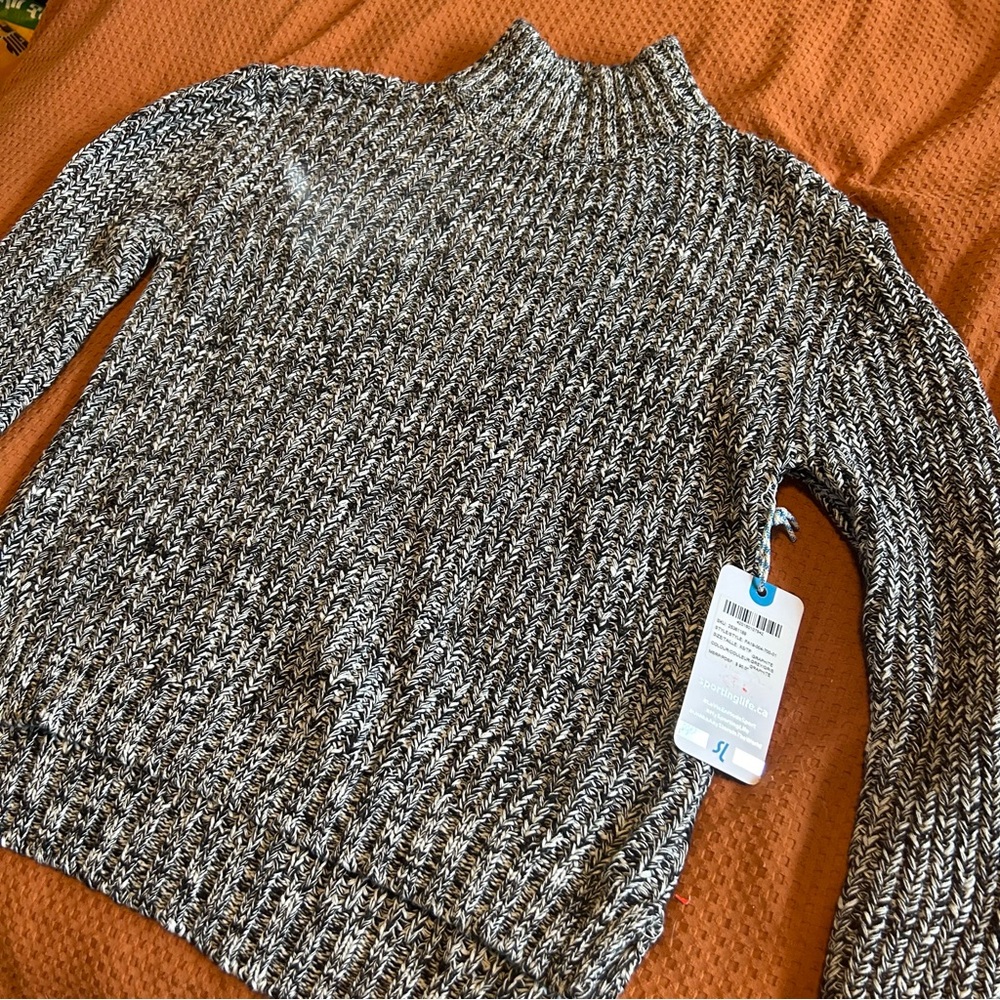 Sporting life graphite grey turtleneck sweater